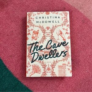 The Cave Dwellers Book by Christina McDowell Hardcover Political Social Fiction